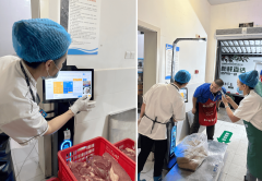 <b>而双开门智能食物留样柜则对每餐留样菜品进行</b>